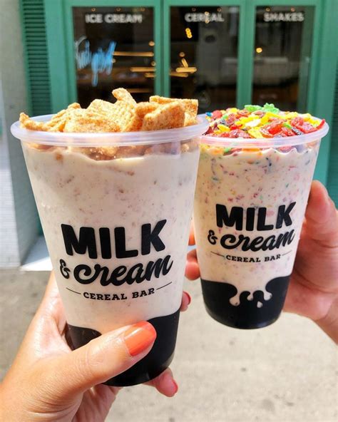 Milk and cream cereal bar. Milk & Cream Cereal Bar. 19,612 likes · 1 talking about this · 423 were here. ICE CREAM FOR A GOOD TIME NYC • QNS • NJ Shipping Nationwide on... 