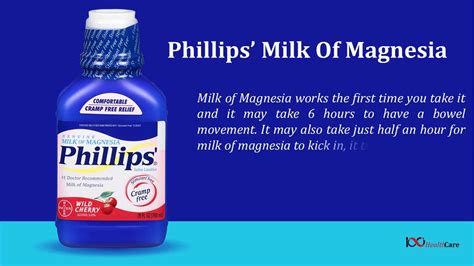 Some examples include psyllium (Metamucil®), methylcellulose (Citrucel®) and wheat dextrin (Benefiber®). ... Laxative Effect: Using Milk of Magnesia for Constipation. Developed in the 1800s .... 