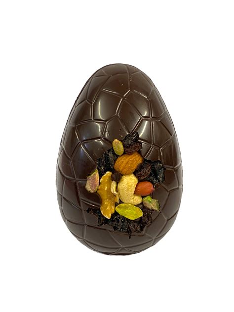 Milk or Dark Chocolate Fruit and Nut Easter Egg in 2024 Chocolate …