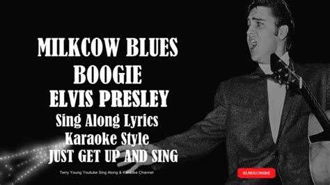 Milkcow Blues Boogie Lyrics - Elvis Presley - Only on JioSaavn