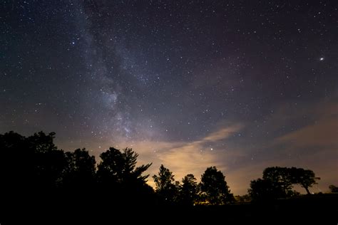 Milky Way At Night Stock Photo - Download Image Now