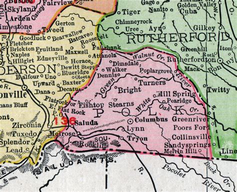 Mill Spring Genealogy (in Polk County, North Carolina)