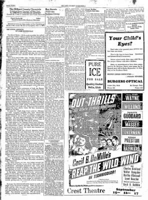 Millard County Chronicle 1910 - 1970. The ra