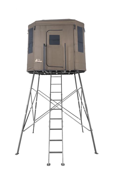 L-118-00 Bowlite Single Ladder Stand. L-124-SL Lite 18Ft Single Ladder. L-224-SL Lite 18 Ft Double Ladder Stand. Q-606-00 Buck Hut Magnum 6×6. Q-180-00 Buck Hut 180. Q-202-00 Buck Hut Replacement Cover. M-205-EXT 4FT Extension for M215. M-RG7-SL Run ‘n Gun Hang-On Combo. Product Lines.. 
