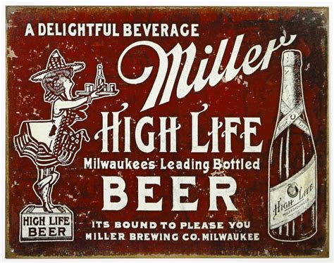 Miller Beer Sign Price Guide