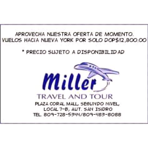 Miller Foster Yelp Santo Domingo