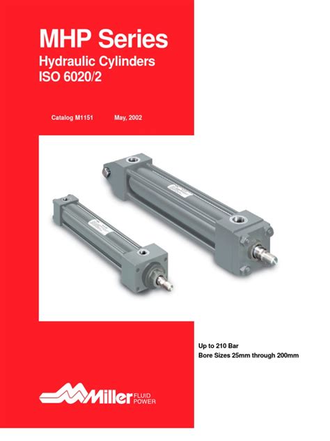 Miller Pneumatic Cylinder Catalog