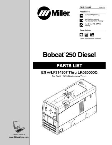 Miller bobcat 250 ch 20 owners manual. - Achacachi, medio siglo de lucha campesina.