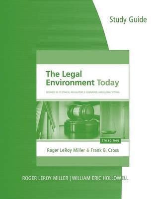 Miller cross legal environment today study guide. - Briggs stratton 575 series ex manuals.