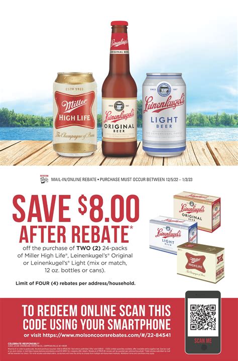 For Residents of VA : Receive 50% back via rebate on the purchase of one (1) Budweiser, Bud Light, Budweiser Select, or Budweiser Select 55 18-pack or larger. Rebate amount will be equivalent to 50% of the purchase price of one (1) 18-pack or larger, up to $15.00, excluding sales tax. Purchase must be made between June 15, 2023, and July 8, 2023.. 