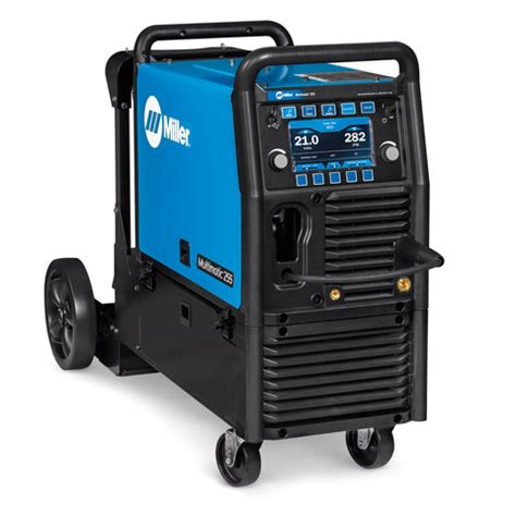 Multimatic ® 215 MIG/Multiprocess Power Source, Wire Feeder and Gun Package Miller Electric Mfg. LLC An ITW Welding Company 1635 West Spencer Street P.O. Box 1079 Appleton, WI 54912-1079 USA Equipment Sales US and Canada MillerWelds.com Phone: 866-931-9730 FAX: 800-637-2315 International Phone: 920-735-4554 International FAX: 920-735-4125. 