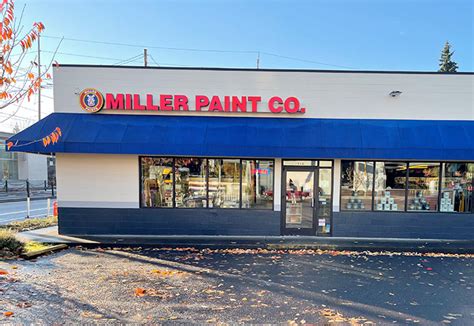 Miller paint company near me. Manufactured in Portland, Oregon since 1890, Miller Paint is an employee-owned company with over 50 stores throughout Oregon, Washington and Idaho. Miller Paint products are specifically formulated for the Pacific Northwest climate and are known for outstanding quality and durability. 