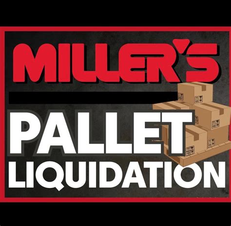Miller pallet liquidation. The Open Box Pallet Liquidation 81 Dover Road, Suite D Glen Burnie, Maryland 21060 (410) 530-3371 theopenboxliquidation@gmail.com 