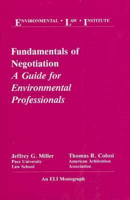 Miller s fundamentals of negotiation a guide for environmental professionals. - Sap sales and distribution certification guide free download.
