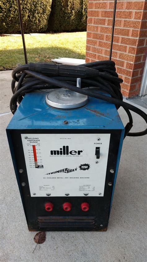 Find helpful customer reviews and review ratings for XL 225 AMP AC ... I found this miller thunderbolt ac/dc on sale and knew I couldnt go wrong. After practicing for 2weeks off of YouTube videos I love stick welding more than wire feed as it's more challenging and more rewarding when you learn, I'm now practicing my vertical bead welding .... 