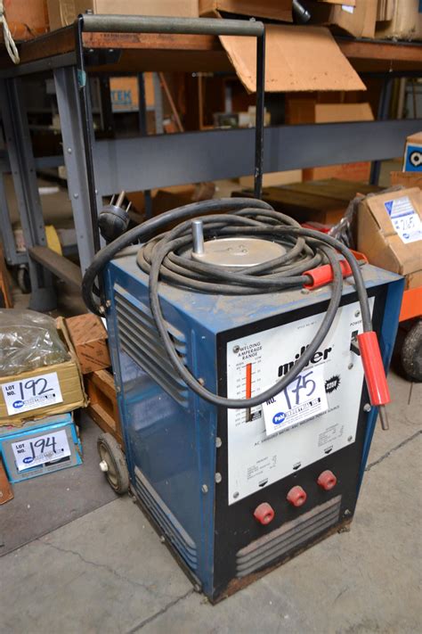 Miller Thunderbolt 225V 225 amp welder. View Item in Catalog Lot #26 (Sale Order: 26 of 656) Sold for: $150.00 to p****6 "Tax, Shipping & Handling and Internet Premium not included. See Auction Information for full details." Payment Type: Payment Type: Please Add .... 