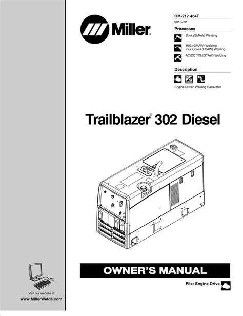 Miller trailblazer 302 gas owners manual. - Specifications manual for joint commission nationa.