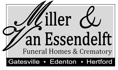 Miller vanessendelft funeral hertford obituaries.  Current estimates s...