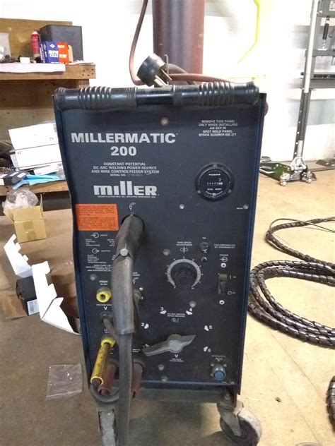Millermatic 212 Spool Gun 23 Jan 2024. Welder brand new miller mil