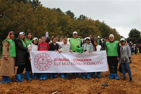 Milli Ağaçlandırma Günü’nde İstanbul’da 160 Binden Fazla Fidan.