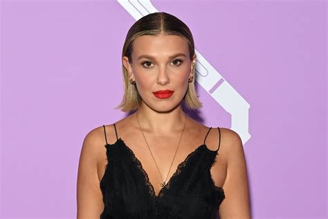 Millie Bobby Brown Embraces Romantic Lace Details With ... - Footwear …