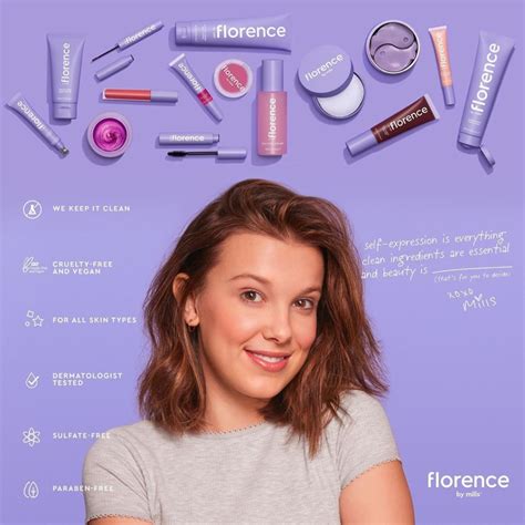 Millie Bobby Brown New Beauty Brand Florence By Mills