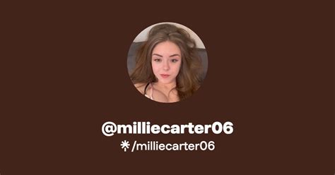 Milliecarter06 Onlyfans Leak