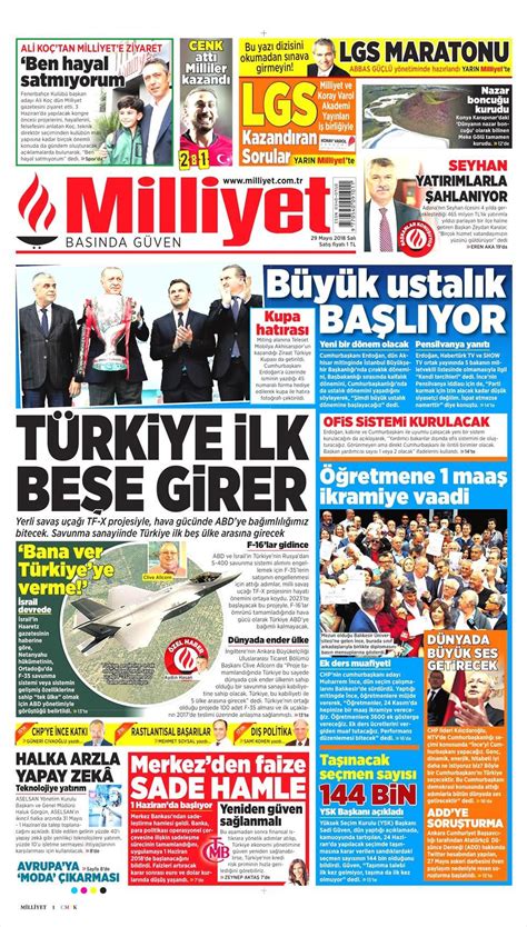 Milliyet) 29.