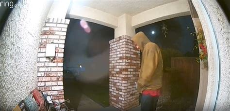 Milpitas porch prowler arrested after being captured on doorbell camera