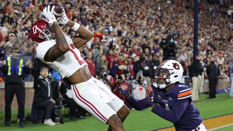 Milroe’s TD pass to Bond on fourth-and-31 rescues No. 8 Alabama in 27-24 win over Auburn