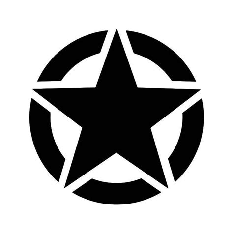 Military Army Star Car Decal WW2 Window Bumper Decal Sticker Suitable for Cars, Trucks 6inch 2Pcs (White) $499 ($2.50/Count) Save 10% when you buy $15.00 of select items. FREE delivery Wed, Apr 24 on $35 of items shipped by Amazon. Or fastest delivery Tue, Apr 23. Only 7 left in stock - order soon..