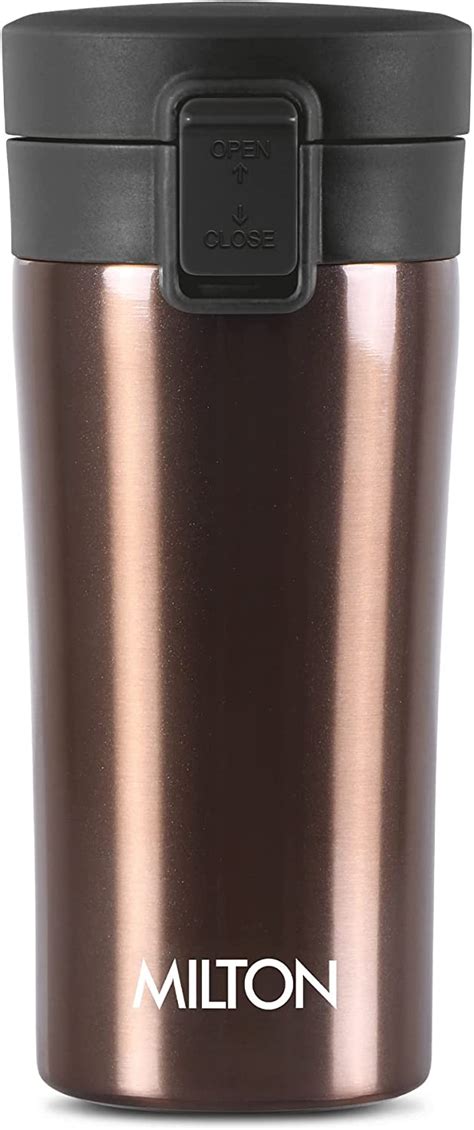 Milton Thermosteel Vacuum Insulated Coffee Mug, 350 ml, …