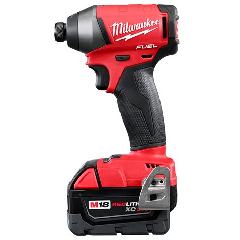 Milwaukee 2953 M18 Fuel Impact Driver Price. The Milwaukee 2953 bare tool runs $149 and the kit is $299. The kit comes with the tool, two 5.0Ah batteries, a charger, and a case. As usual, Milwaukee backs the tool for 5 years and the batteries for 3 years. There's also a combo kit available that includes the 4th generation M18 Fuel hammer drill.