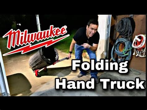 Milwaukee Folding Hand Truck Review - YouTube