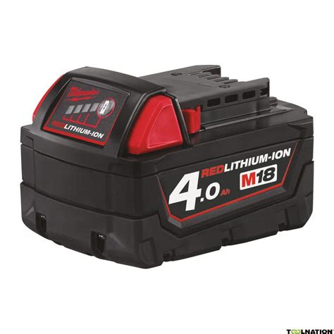 Milwaukee M18 B4 18V Li-Ion accu - 4.0Ah - 4932430063