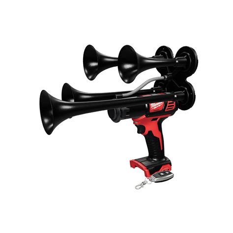 Milwaukee air horn. Optimized Air Efficiency: Not only does the Mini Outlaw produce an unmatched sound, but it's also meticulously designed for optimal air consumption. Less air, more roar! ***PLEASE NOTE THIS IS A STAND-ALONE HORN ONLY. IT REQUIRES AN AIR SYSTEM FOR COMPLETION. PLEASE SEE OUR COMPLETE KITS IF YOU REQUIRE EVERYTHING … 