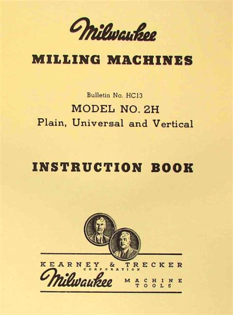 Milwaukee milling machine model 2h plain manuals. - 1985 omc 800 stringer sterndrive repair manual.
