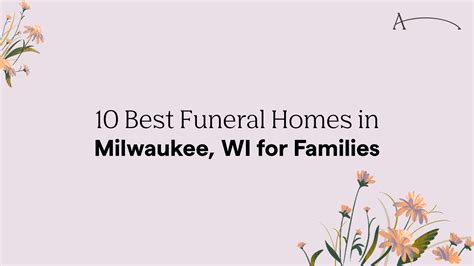 Milwaukee wi funeral homes. .  ...