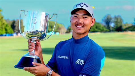 Min Woo Lee serves up a victory at the Australian PGA Championship