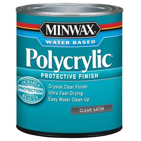 MinWax polycrylic - Sawmill Creek