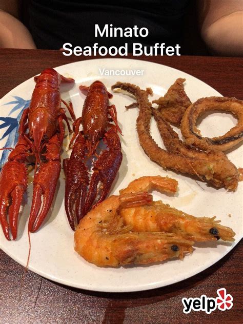 Minato Seafood Buffet, Vancouver, Washington. 320 likes · 1,744 were here. Minato Seafood Buffet grand open at Aug.28.Over 200 item daily.Address:1825 SE 164th AVE... Minato Seafood Buffet. 