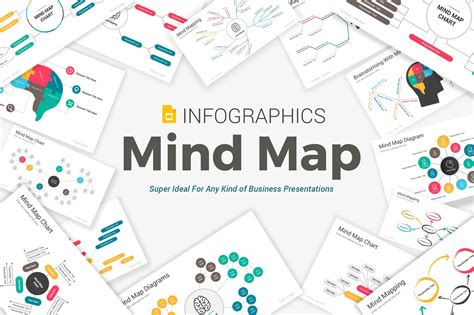 Mind Map Google Slides Diagrams Pack Presentation Templates