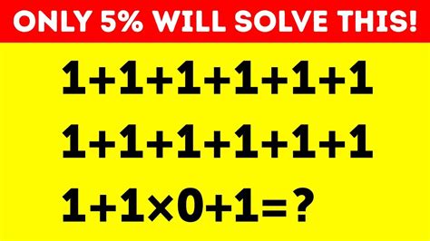 Mind bending Puzzle Riddles that will test your problem ... - YouTube