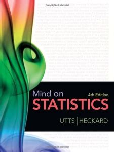 Mind on statistics 4th edition solution manual. - Fette, harze, firnisse, russ, schwarze druckfarben, etc...