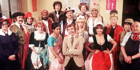 Mind your language comedy. It`s a family comedy for us all.My favourites are Sid and Gladys in their Cockney accents. Love when Ali keep saying Hoi,Hoi,Hoi. My children love Juan who ... 