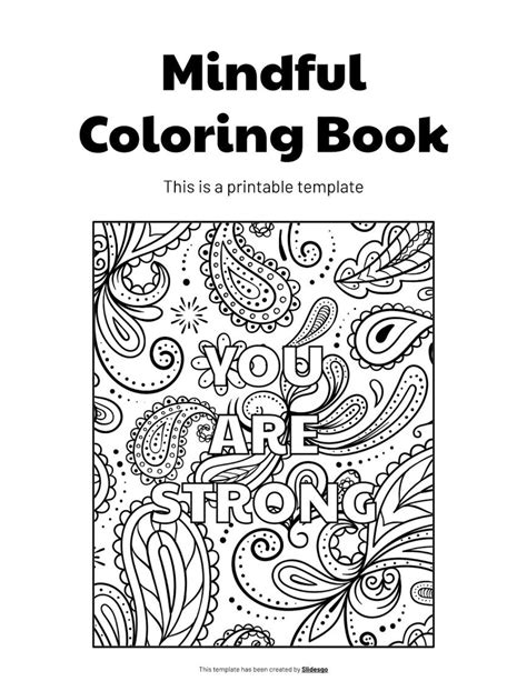 Mindful Coloring Book
