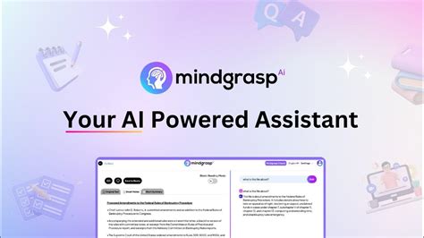 Mindgrasp. Learn Faster With Mindgrasp. Mindgrasp instantly creates accurate notes, summaries, flashcards, quizzes, and answers questions from any Document, PDF, YouTube Video, and more! 