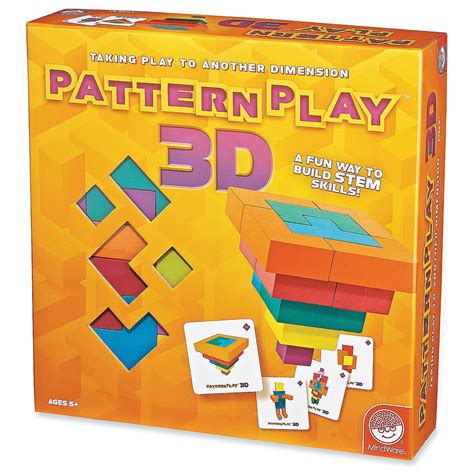Mindware Pattern Play 3D Ahşap Zeka Oyunu.