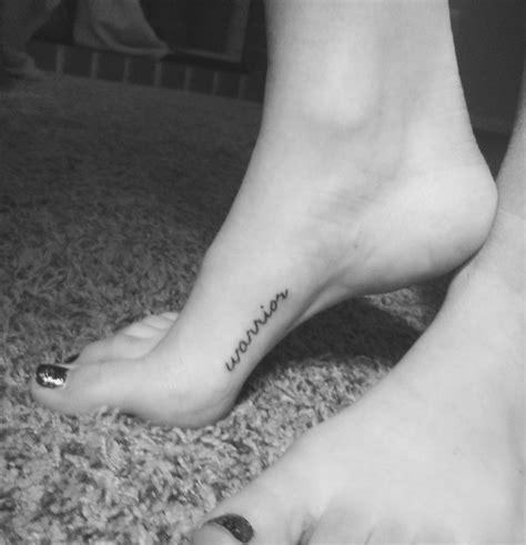 Mine ️ Tattoo placement foot, Elegant tattoos, Tiny tattoos