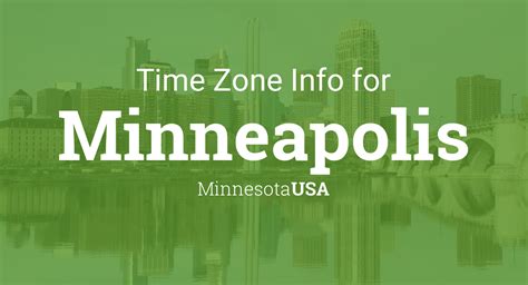 Mineapolis timezone. Things To Know About Mineapolis timezone. 